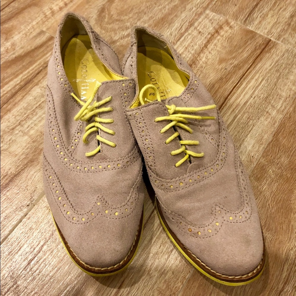 Cole Haan Suede Oxfords